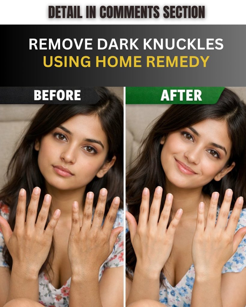 Natural Ways to Brighten Dark Knuckles Safely