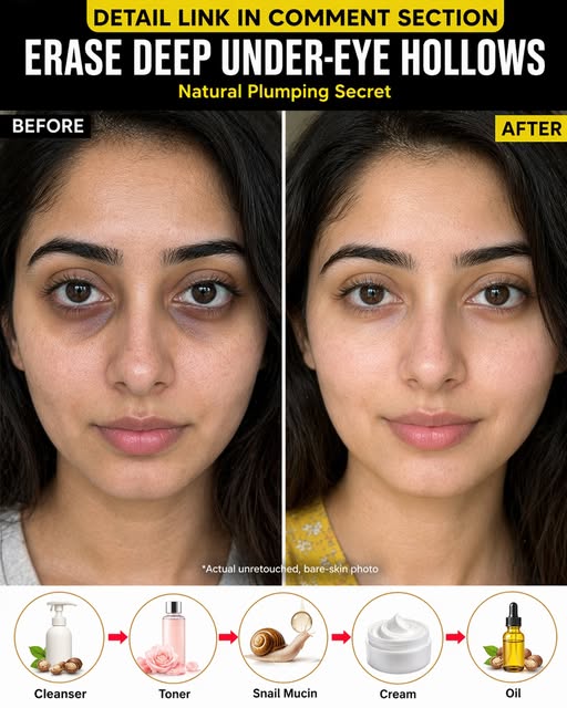 Natural Ways to Plump Under-Eye Hollows Fast