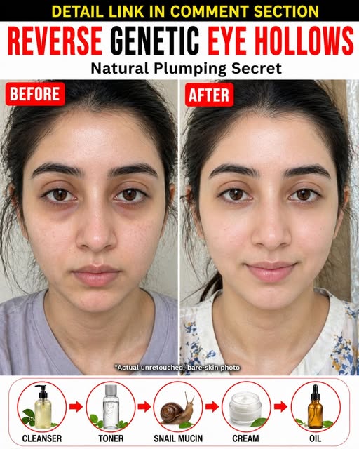 Natural Ways to Reduce Under Eye Hollows