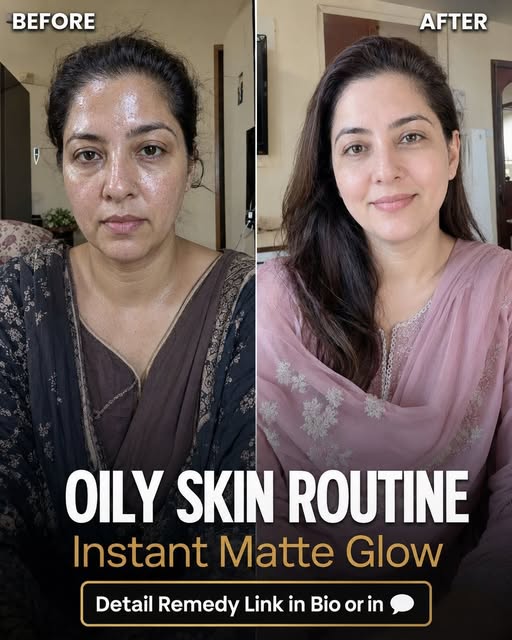 Oily Skin Routine: Instant Matte Glow Using Natural Home Remedies