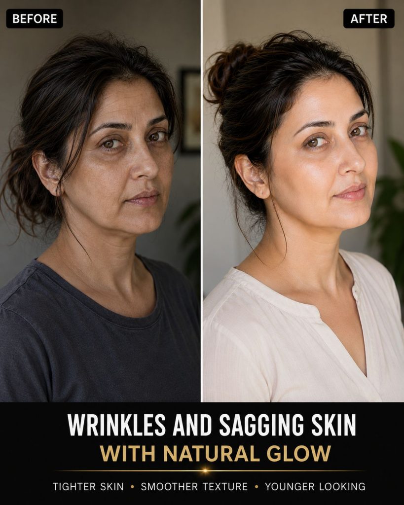 Wrinkles and Sagging Skin With Natural Glow: Scientifically Supported Home Remedies by Skin Type