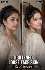 Tighten Loose Face Skin Naturally in 6 Weeks