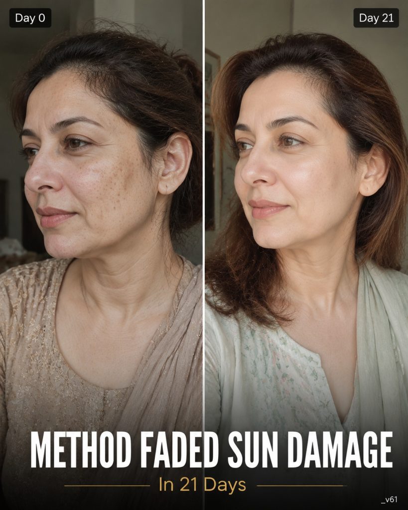 Fade Sun Damage Naturally in 21 Days