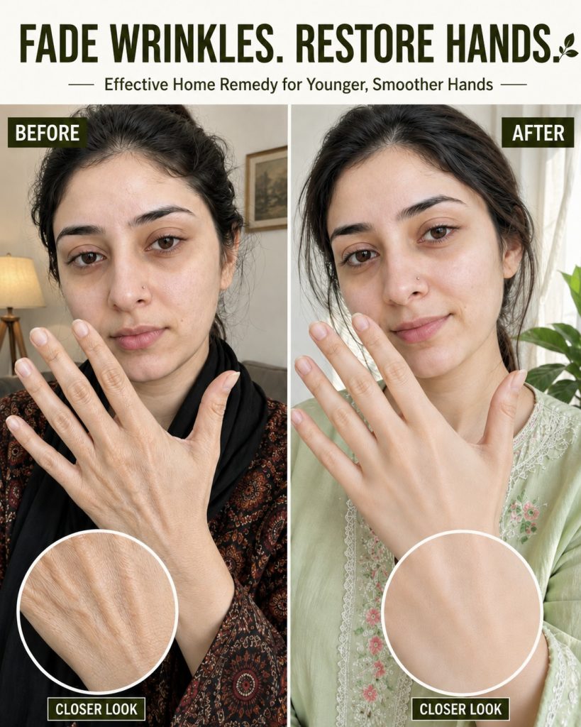 Fade Wrinkles and Restore Younger-Looking Hands Naturally