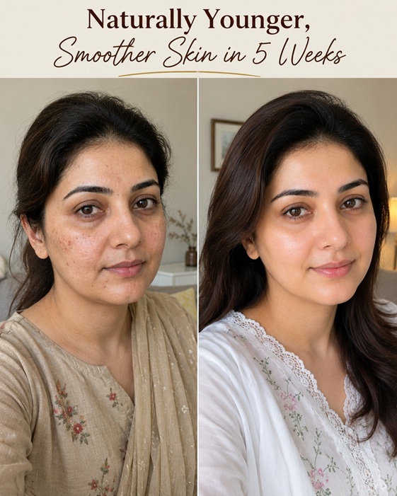 Naturally Younger, Smoother Skin in 5 Weeks