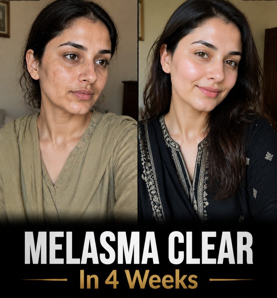 Remove Melasma Naturally Clear and Even Skin in 4 Weeks