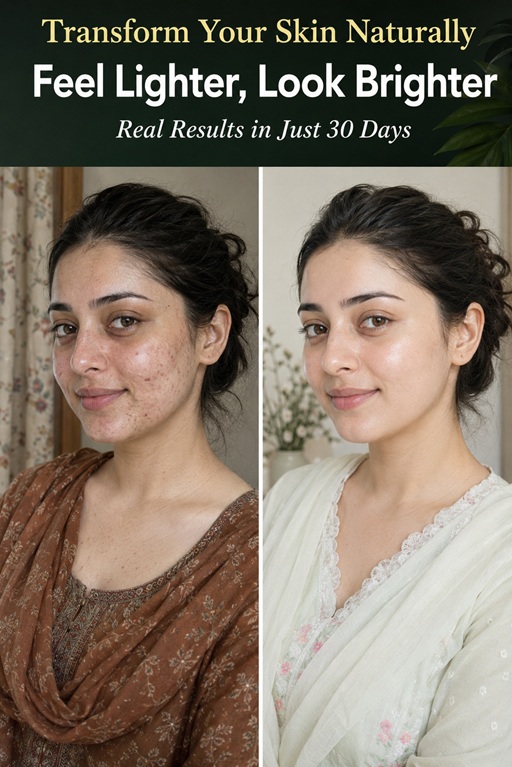 Transform Your Skin Naturally – Feel Lighter, Look Brighter