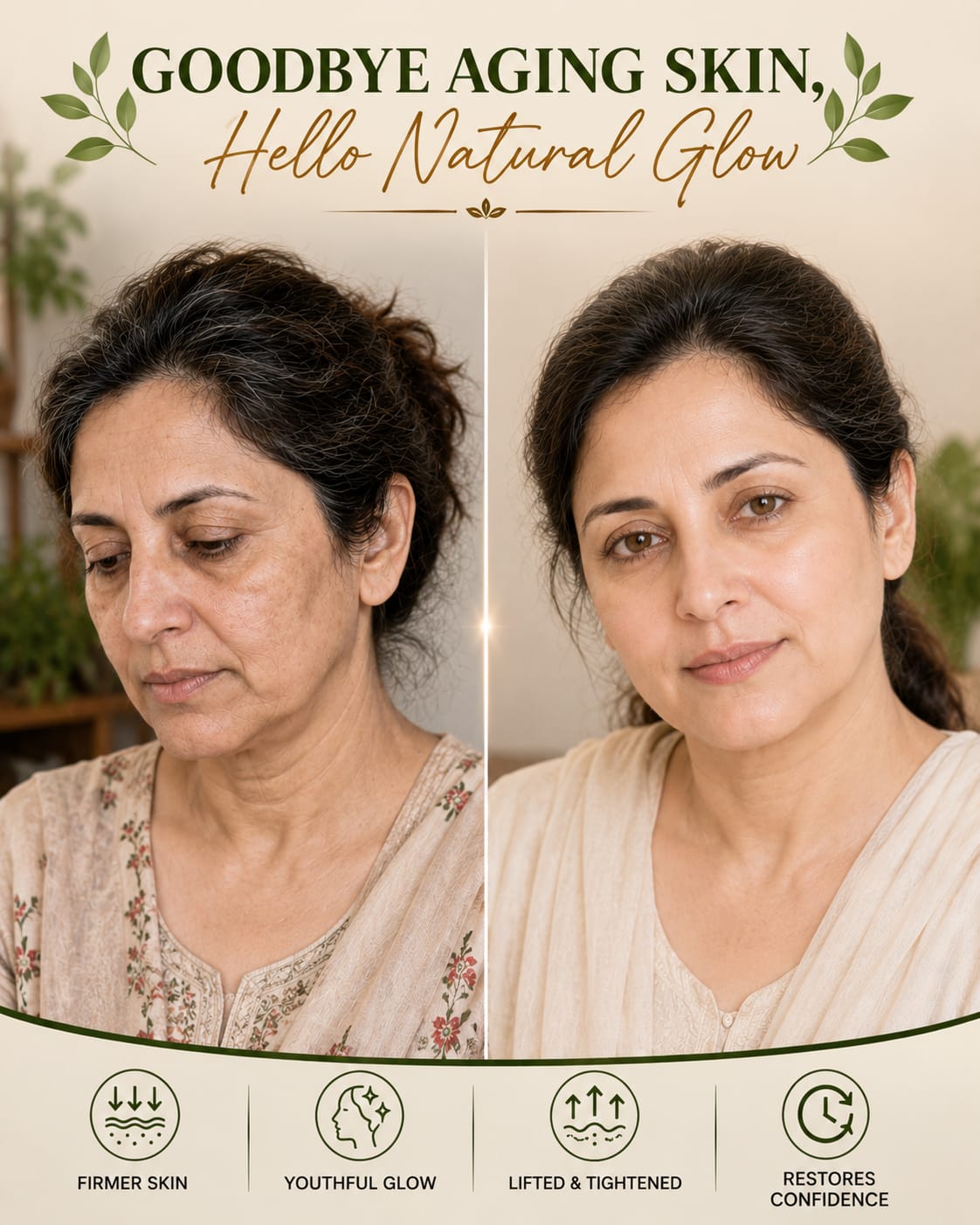 Goodbye Aging Skin, Hello Natural Glow
