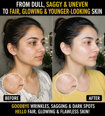 From Dull, Saggy, and Uneven to Fair, Glowing, and Youthful Skin Naturally