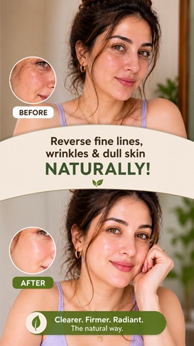 Reverse Fine Lines, Wrinkles and Dull Skin Naturally: Skin-Type Specific Home Remedies