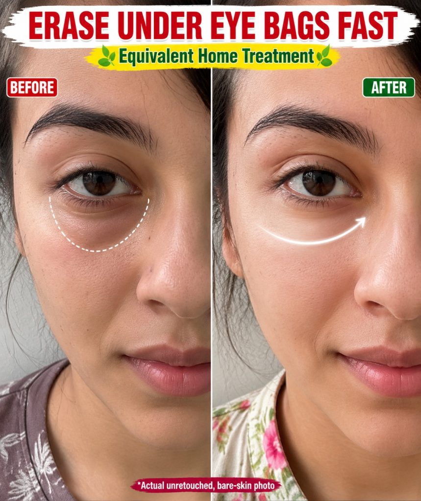 Erase Under-Eye Bags Naturally: Scientifically Supported Home Remedies by Skin Type