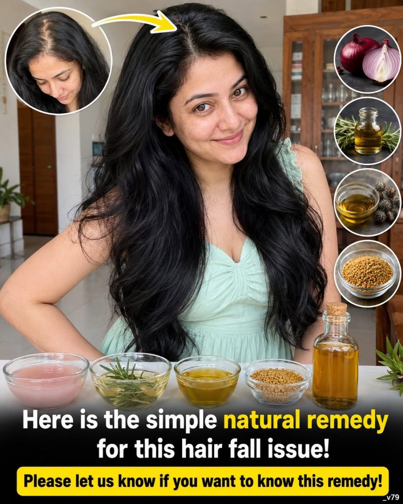 Stop Hair Fall Naturally and Get Thicker, Fuller Hair with This Ancient Herbal Remedy