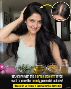 Stop Hair Fall Naturally and Support Hair Regrowth: A Powerful Onion, Fenugreek, and Rosemary Remedy