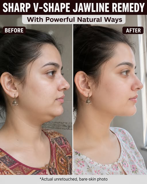 Natural V-Shape Jawline Remedy: Improve Skin Firmness and Facial Definition According to Your Skin Type