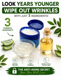 Look Years Younger: Wipe Out Wrinkles with 3 Simple Ingredients