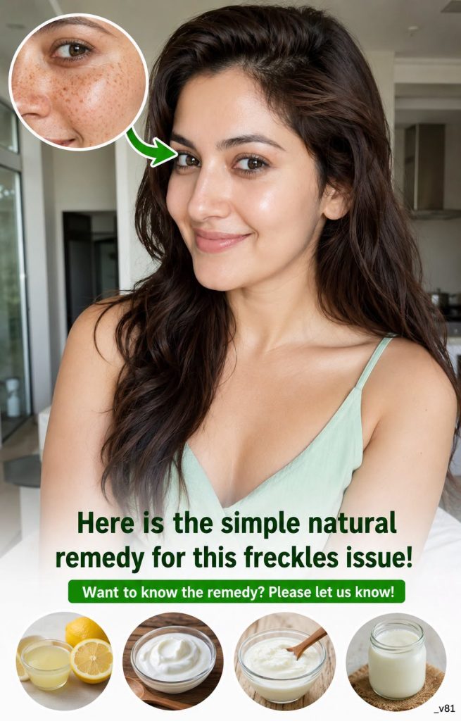 Remove Freckles Naturally: Skin-Type Remedies Using Lemon, Yogurt, Curd, and Milk
