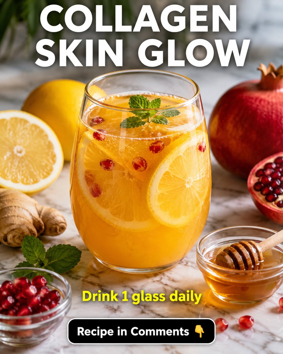 Collagen Skin Glow Drink: A Natural Daily Recipe to Support Healthy, Radiant Skin