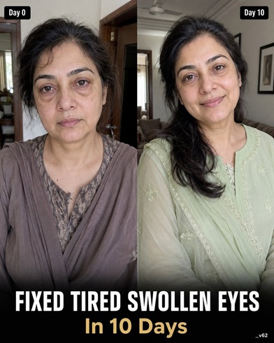 Fix Tired, Swollen Eyes Naturally in 10 Days – Scientifically Supported Home Remedies