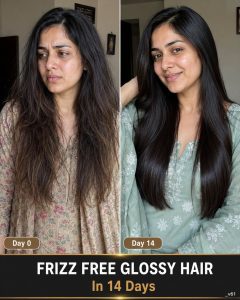 Get Frizz-Free, Glossy Hair Naturally in 14 Days Ancient Remedies, Diet Plan, and Hair Exercises