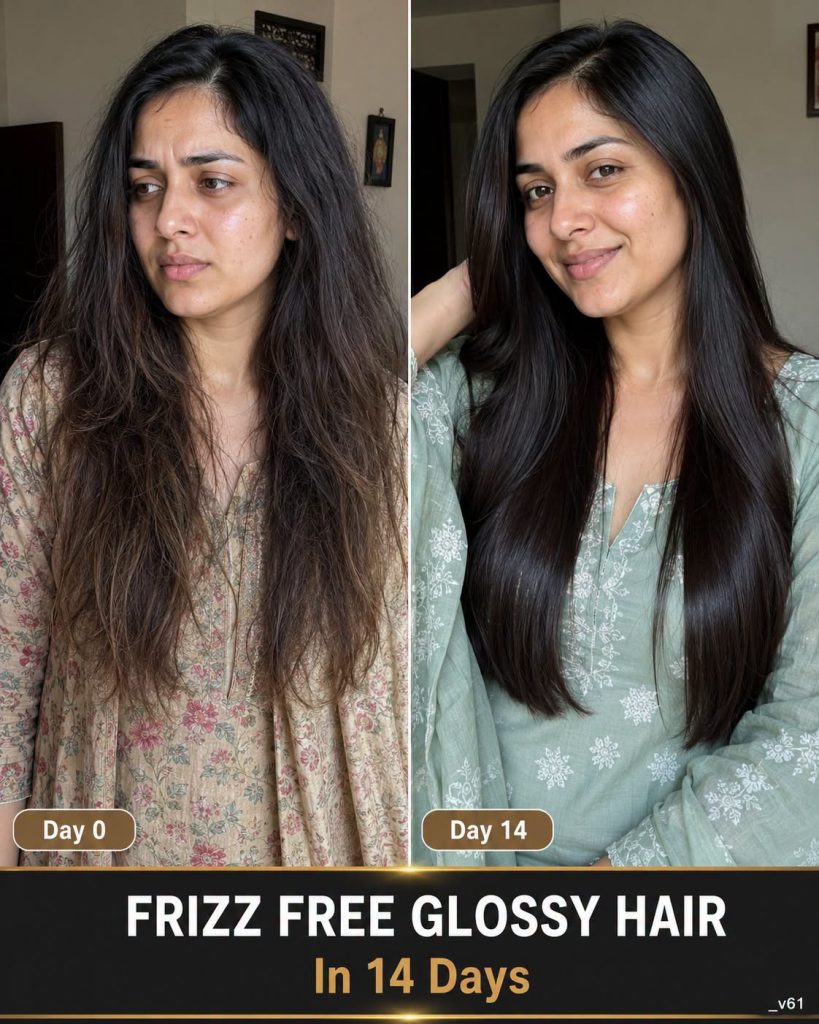 Get Frizz-Free, Glossy Hair Naturally in 14 Days Ancient Remedies, Diet Plan, and Hair Exercises