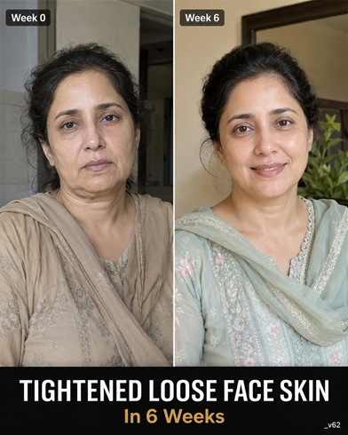 Tighten Loose Face Skin Naturally in 6 Weeks – Two Proven Home Remedies, Diet Plan, and Lifestyle Guide