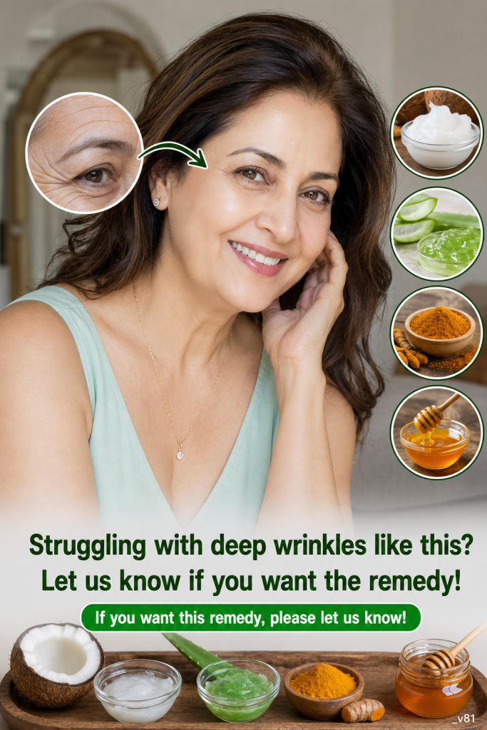 Reverse Deep Wrinkles Naturally: Coconut Oil, Aloe Vera, Turmeric, and Honey Remedies for Every Skin Type