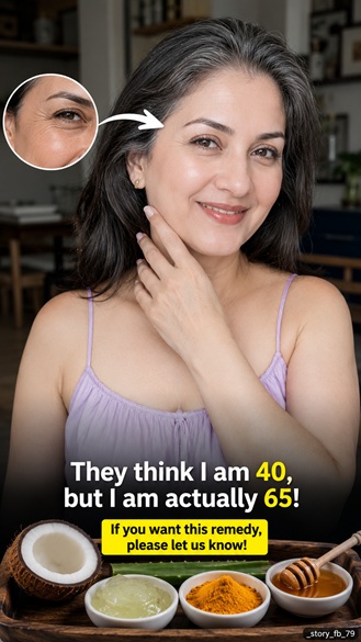 They Think I Am 40, But I Am Actually 65: A Natural Anti-Aging Remedy for Smoother, Younger-Looking Skin