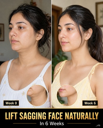 Lift Sagging Face Naturally in 6 Weeks: Scientifically Supported Home Remedies by Skin Type