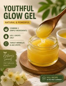 Youthful Glow Gel: A Natural 2-Ingredient Remedy to Help Reduce Wrinkles and Age Spots