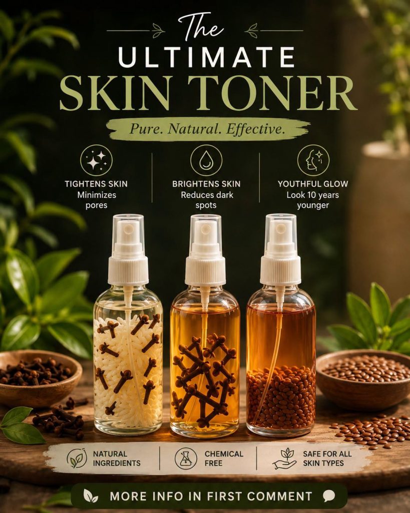 The Ultimate Natural Skin Toners: 3 Homemade Recipes for Tighter, Brighter & Younger-Looking Skin