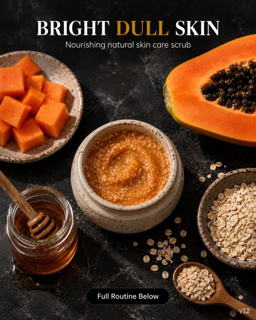 Brighten Dull Skin Naturally at Home: Scientifically Supported Remedies for Every Skin Type