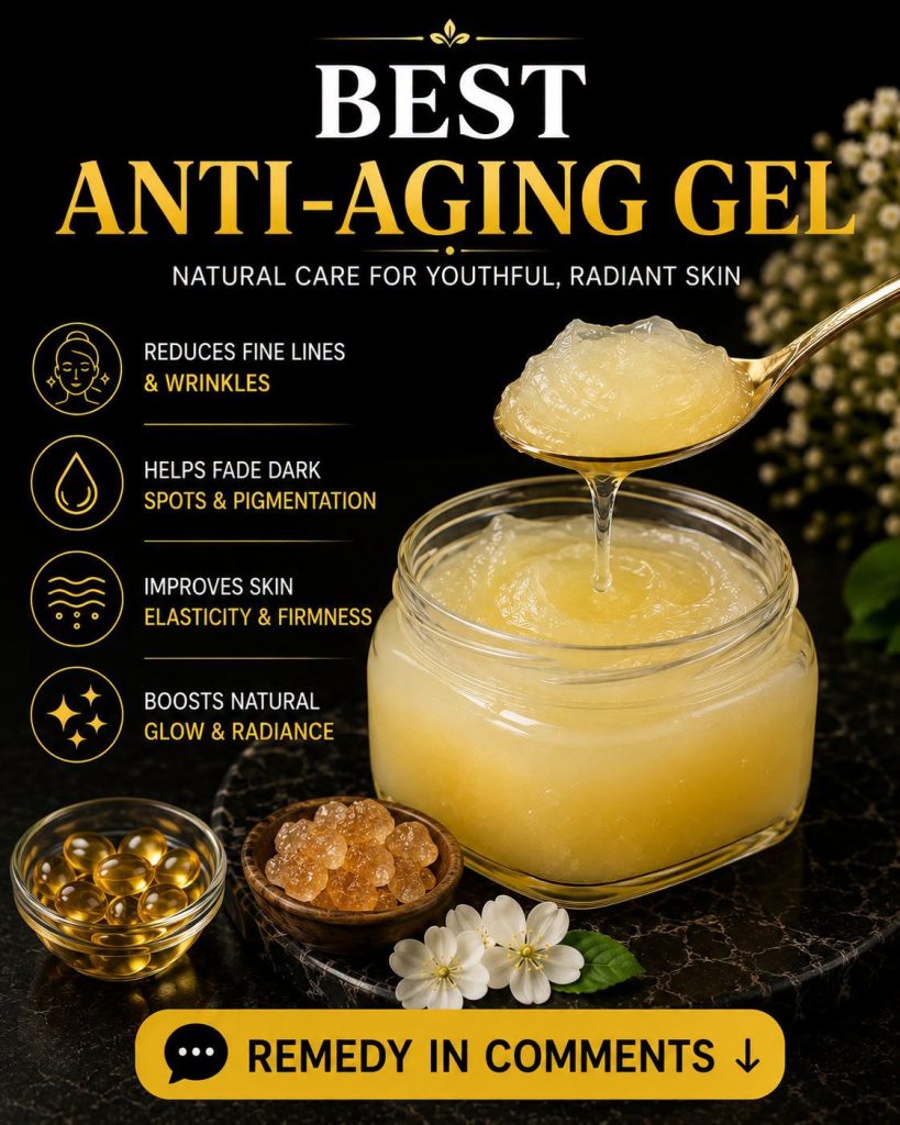 Best Anti-Aging Gel: Natural Skin-Type-Specific Home Remedies for Youthful, Radiant Skin