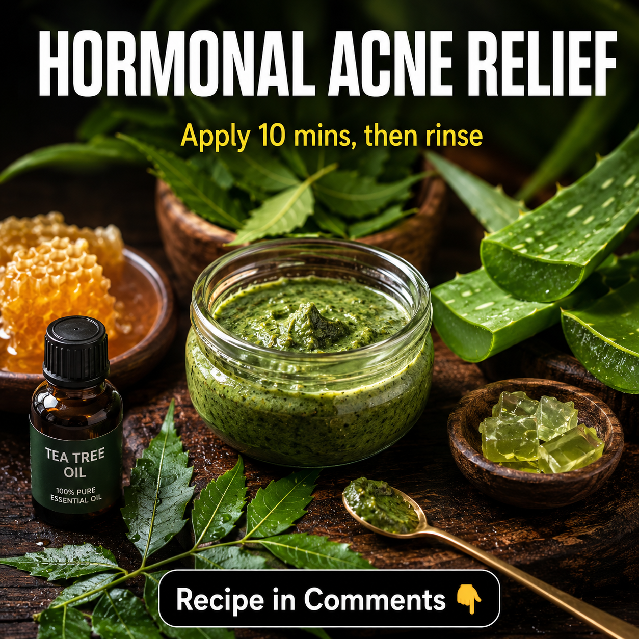 Hormonal Acne Relief at Home: Natural Supportive Remedies for Every Skin Type