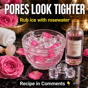 Pores Look Tighter Naturally: Rosewater Ice Remedy by Skin Type