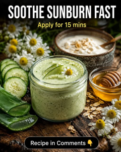 Soothe Sunburn Fast: 5 Natural Cooling Remedies for Every Skin Type