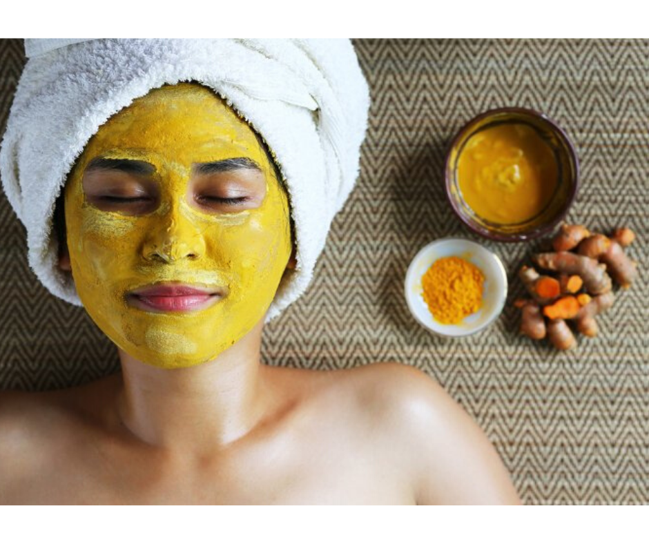 DIY TURMERIC LUMINOUS FACE MASK FOR ACNE AND DARK SPOTS